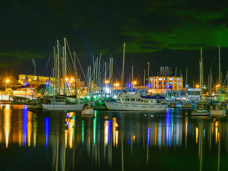 Some rare windless nights and an unexpected Aurora