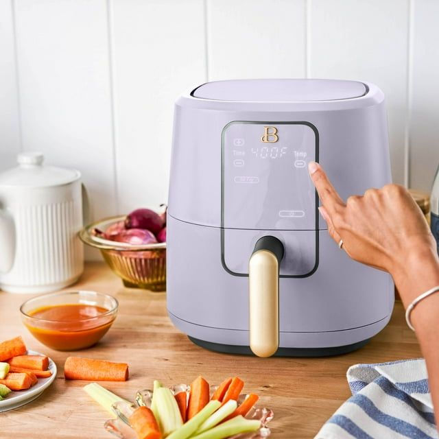 Thumbnail: 3 Qt Air Fryer with TurboCrisp Technology, Cornflower Blue