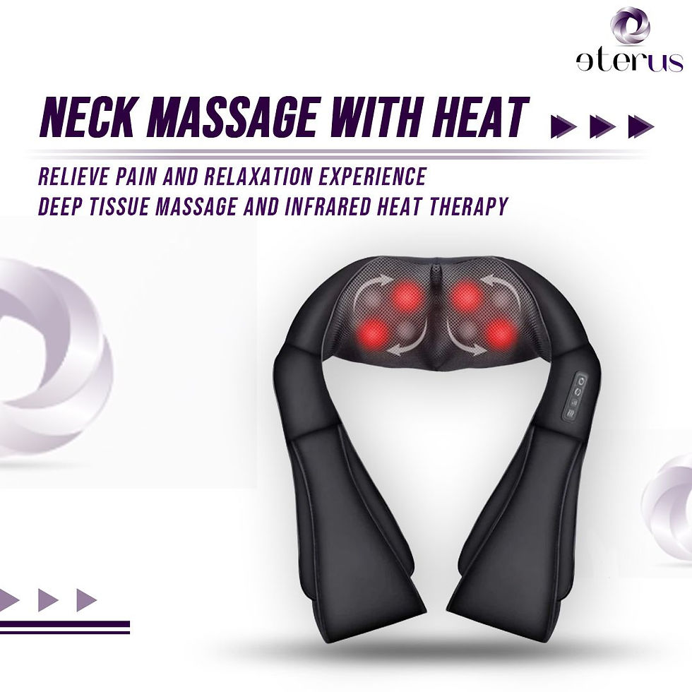 Thumbnail: Neck and Shoulder Massager with Heat