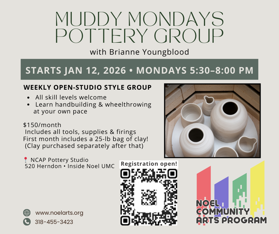 Clay Is Back: NCAP Revamps Its Pottery Program for 2026