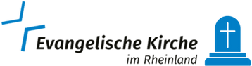 Logo der EKiR mit einem Grabstein