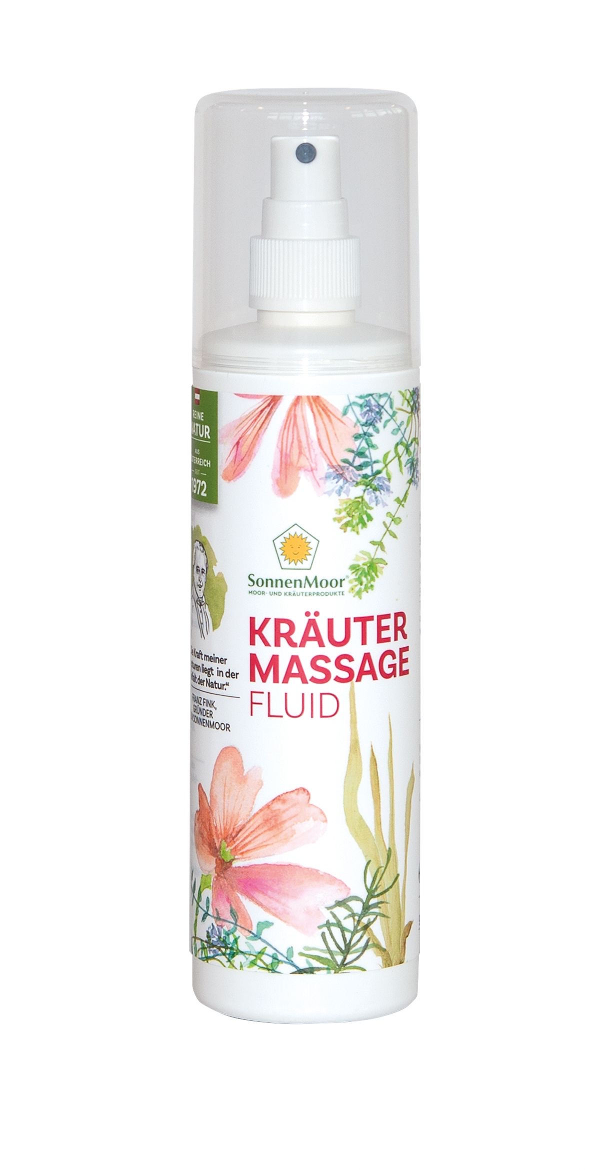 Kräutermassagefluid Sprühflasche 200ml