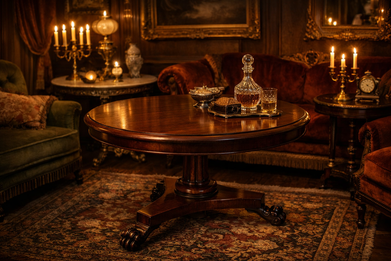 Round Tilt Table