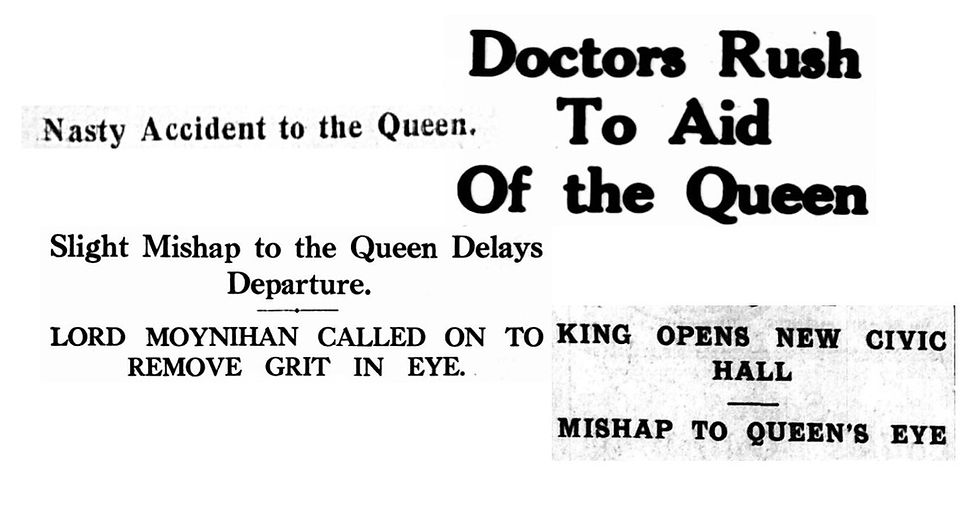 Various headlines from newspapers around the United Kingdom