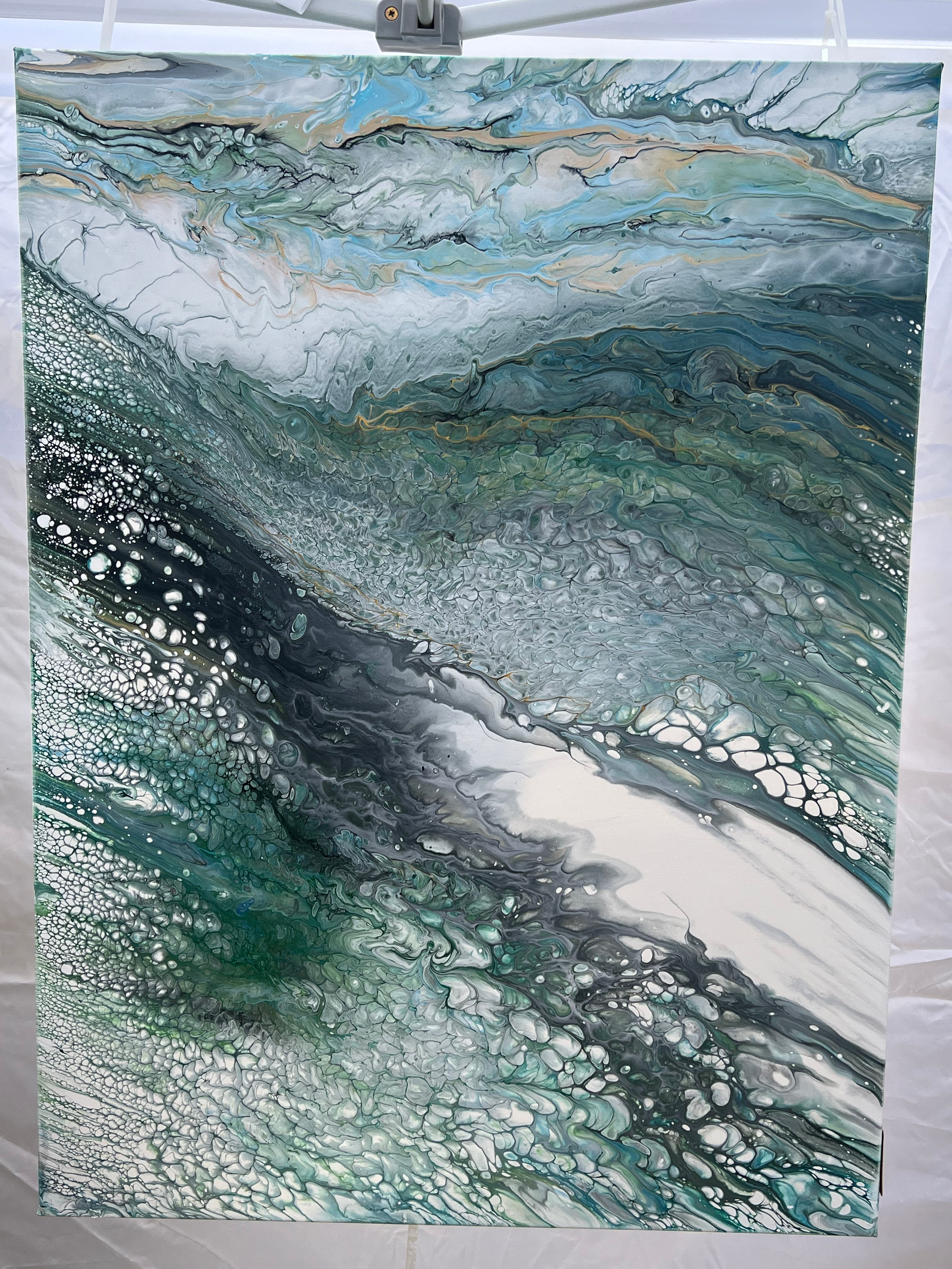Blue Heron 24x36