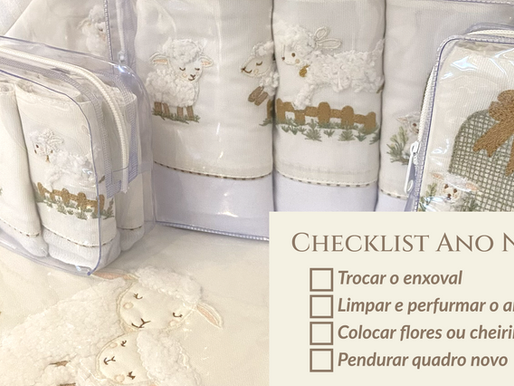 Ano novo é tempo de recomeço e não há lugar mais especial para renovar do que o cantinho do bebê. Afinal, o quartinho é um refúgio de amor, cuidado e crescimento. E quando ele é pensado com carinho, cada detalhe ganha significado.    Separamos um checklist simples, mas cheio de intenção para você transformar esse espaço com pequenos gestos que fazem toda a diferença.