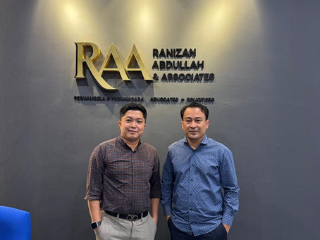 Mr. Firdaus Dato' Abdul Manaf, a group Managing Director & CEO of ELFRA Engineering Sdn Bhd (Left) visiting our office.