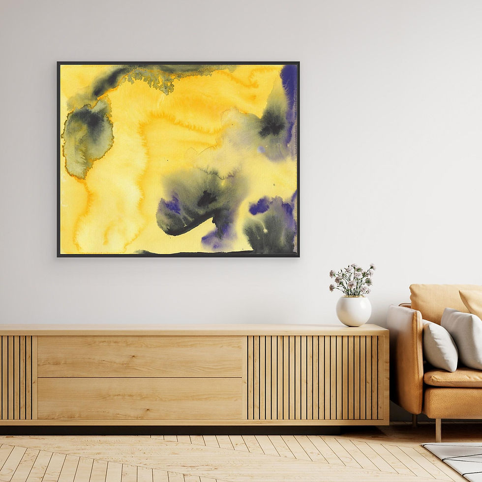 "Into the Majestic Blackness" - Canvas