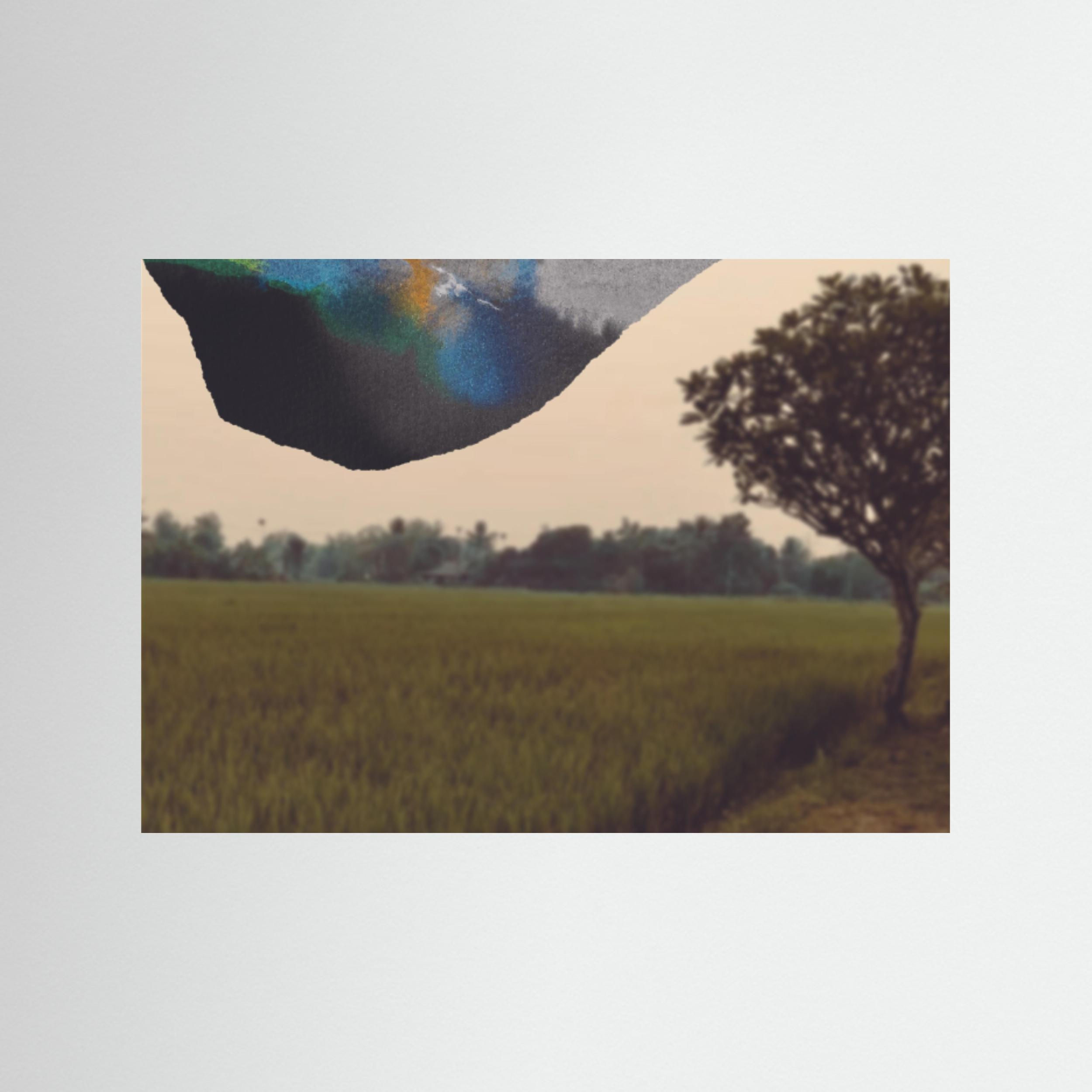 "Was Our Sky Always This Way" - Unframed Art Print