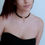 Thumbnail: Fashion Trendy Velvet Pendant Chain, Layered Women Girl Choker, Retro Choker