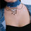 Thumbnail: Trendy Gothic Blue Denim Tassel Jean Choker Necklace