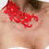 Thumbnail: Exotic Red Women Lace Choker Necklace, Chic Lace Choker for Women