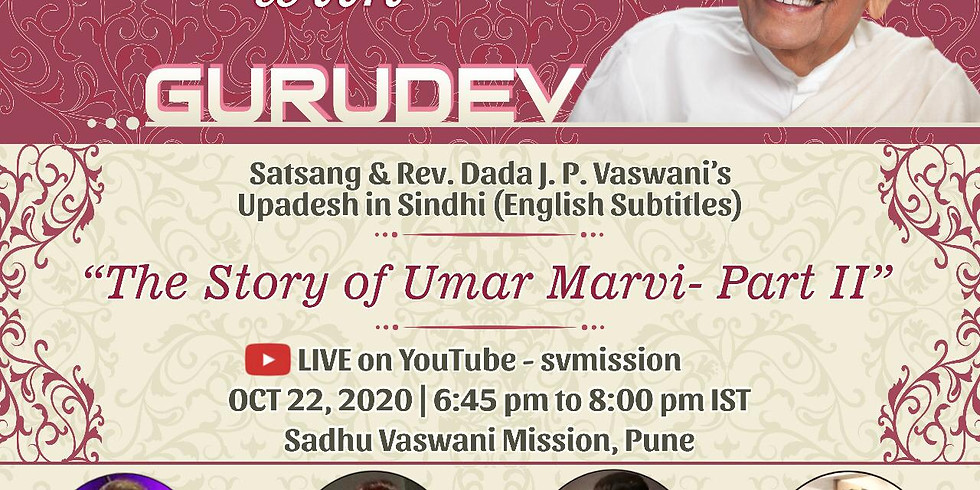 The Story of Umar Marvi - Part 2 | LIVE Satsang & Dada Vaswani's Upadesh in Sindhi (Subtitles)