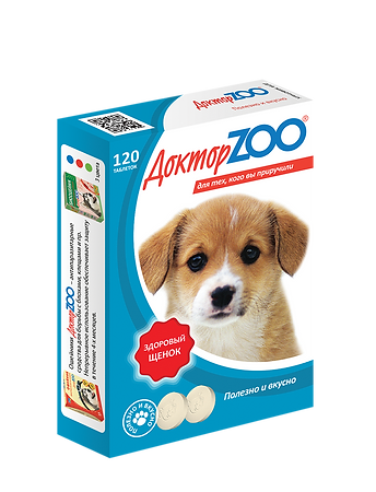 ДокторZOO "Здоровый щенок" с кальцием