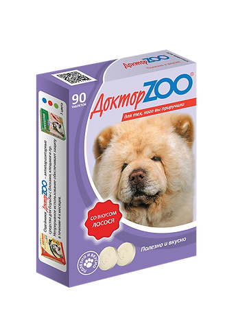 ДокторZOO СО ВКУСОМ ЛОСОСЯ и биотином