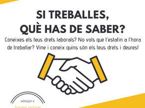 Si treballes què has de saber?