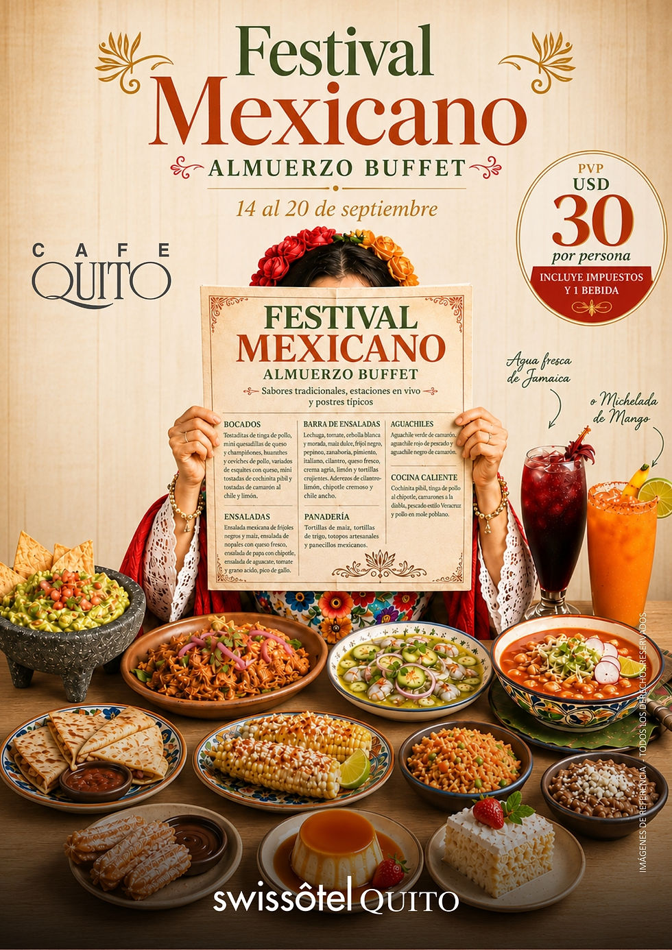 Festival mexicano - Café Quito