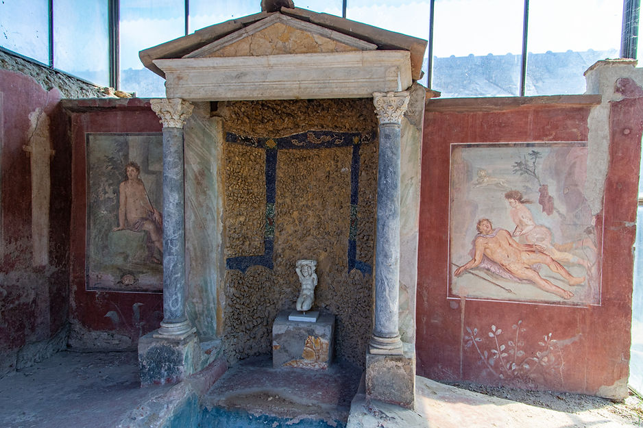 House of Octavius Quartio, Pompeii, Naples, Italy