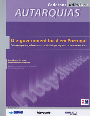 O e-government local em Portugal - Estudo da presença das câmaras municipais portuguesas na internet em 2002
