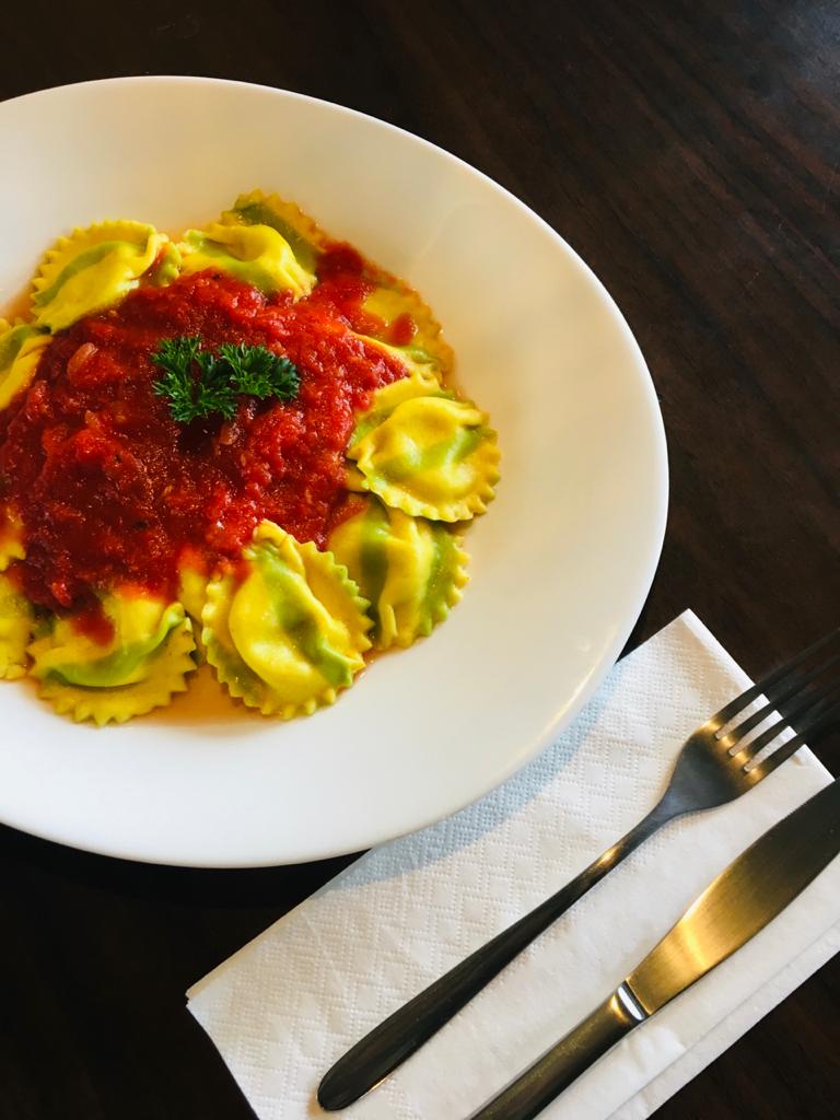 Arranged Food and Objects