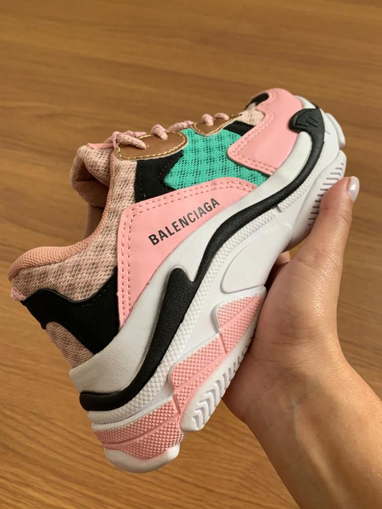 Miniatura: BALENCIAGA ROSÊ E VERDE