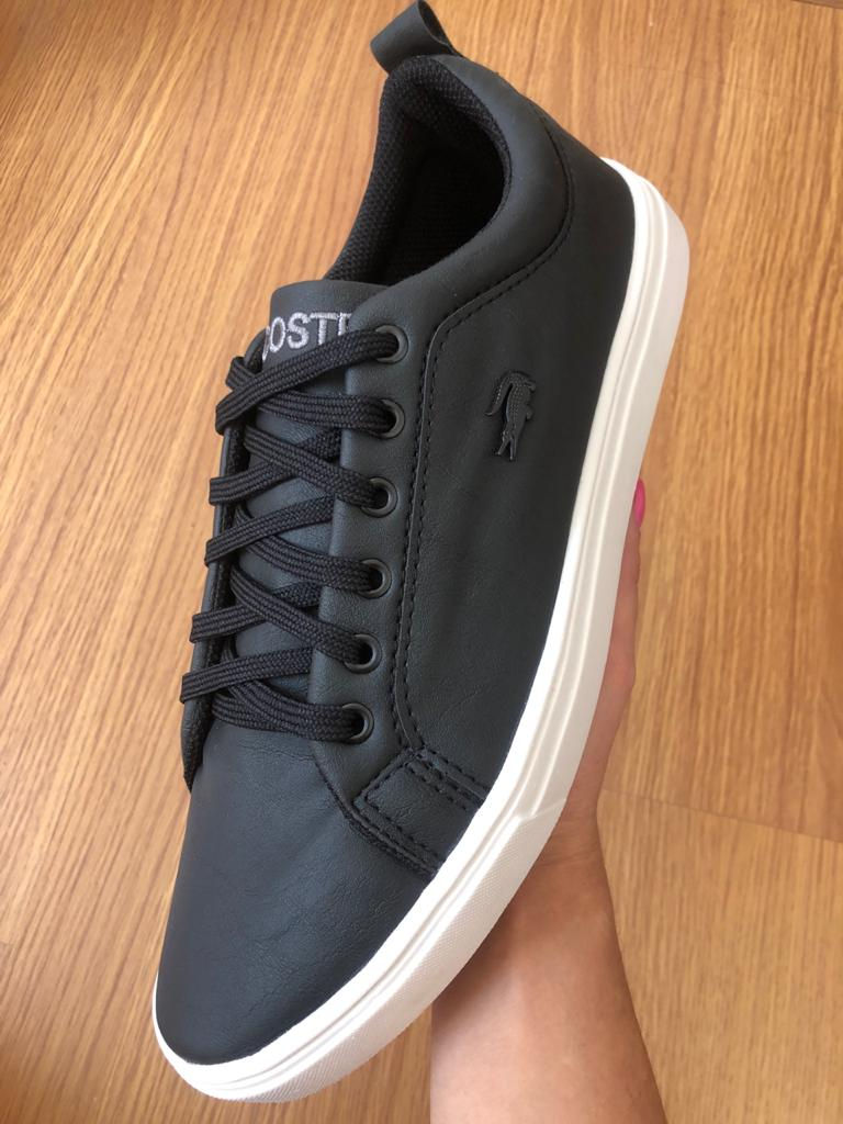 Miniatura: SAPATENIS LACOSTE PRETO