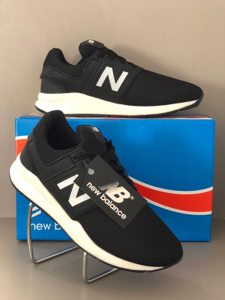 Miniatura: NEW BALANCE REVE-LITE PRETO COM BRANCO