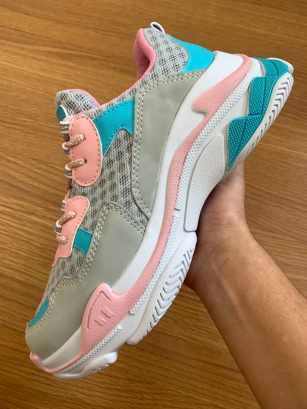 Miniatura: BALENCIAGA ROSA E AZUL