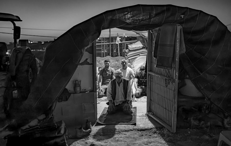 Documentary photograph of war in the West Bank.