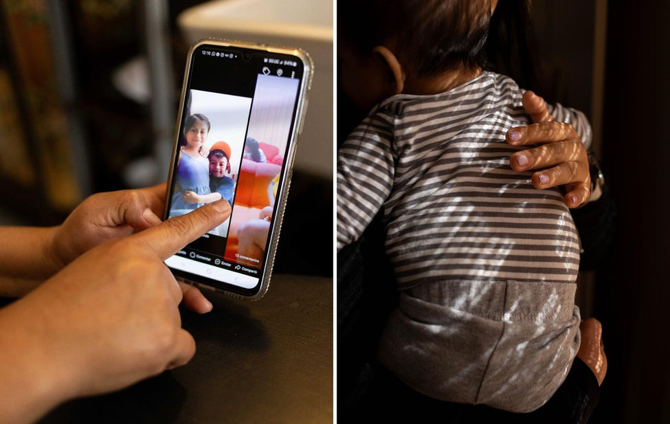 Photographs of an immigrant mother fearing the future under the Trump Administration.