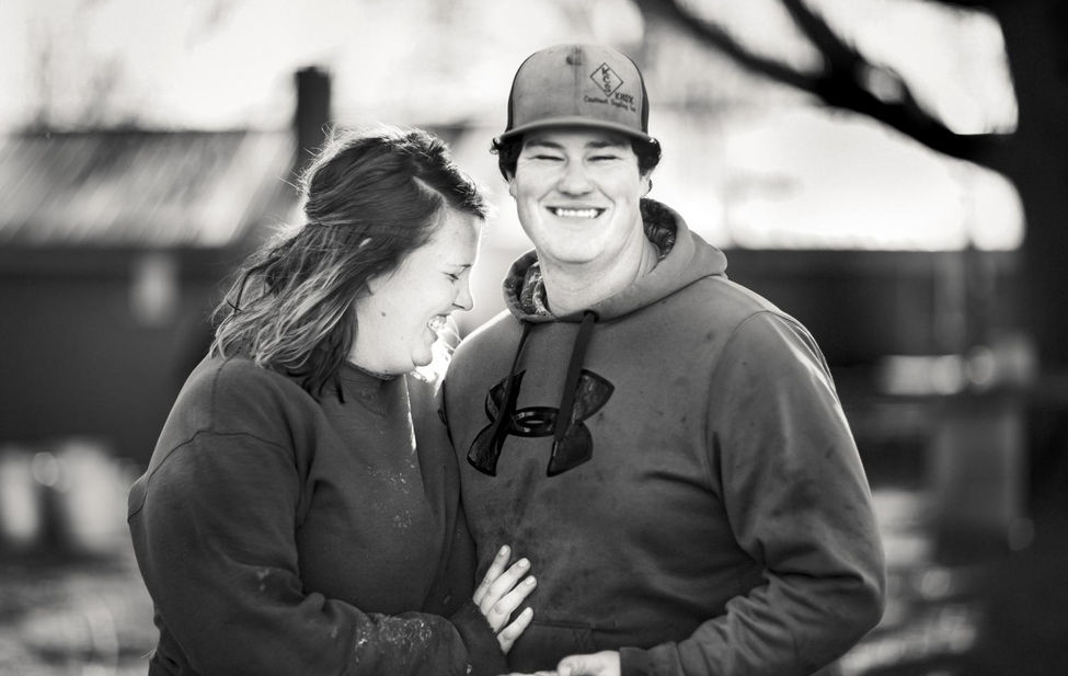 Documentary photograph from a traditional hog killing in North Carolina.