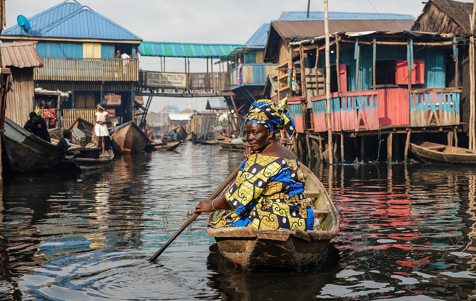 Documentary photograph of elders affected by climate change.