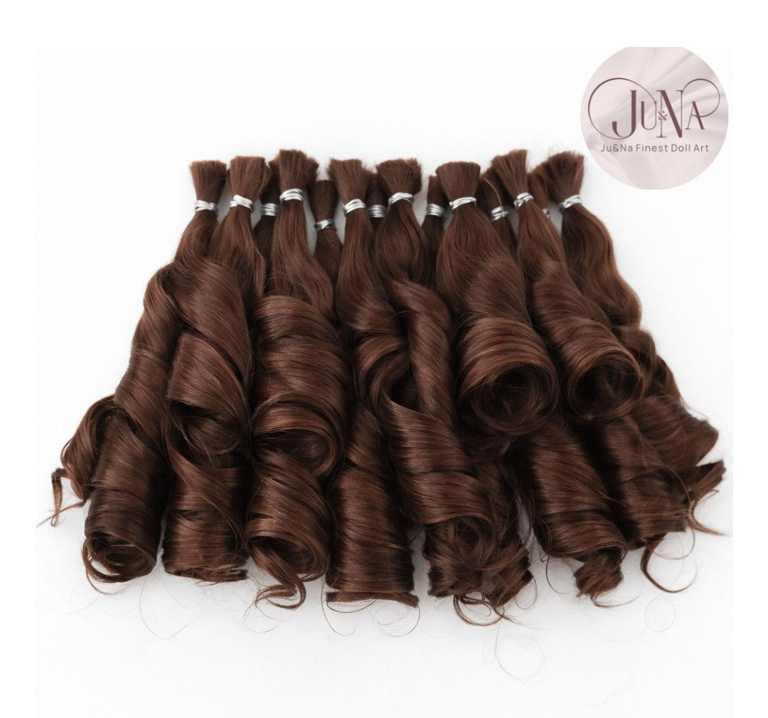 Choco Brown Wavy Curly
