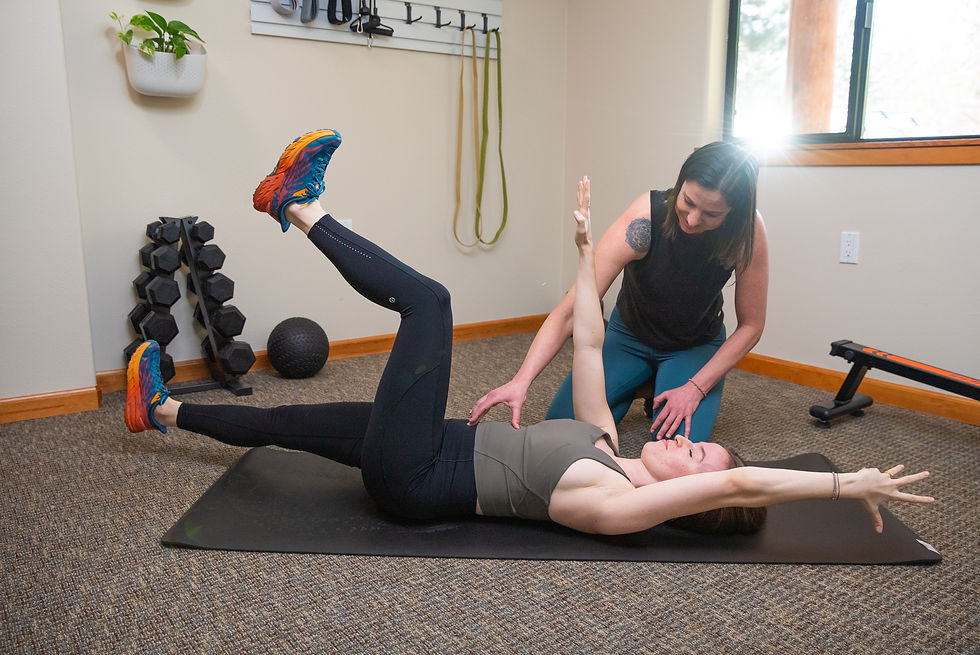 Core stability exercise to support post-injury rehabilitation and movement control
