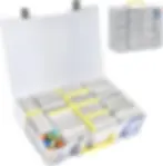 Thumbnail: Trading Card Storage Box — 2300+ Card Organizer with Case
