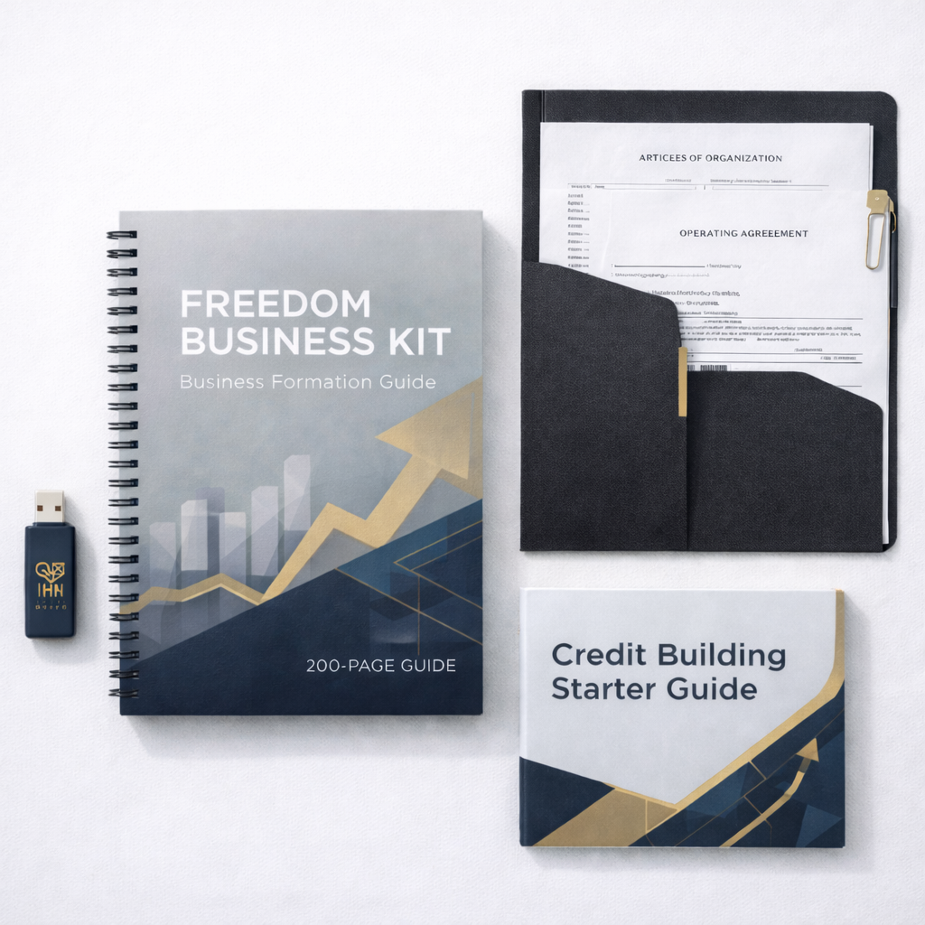 Freedom Business Kit - Foundation (LLC Formation + 30-Day Help)