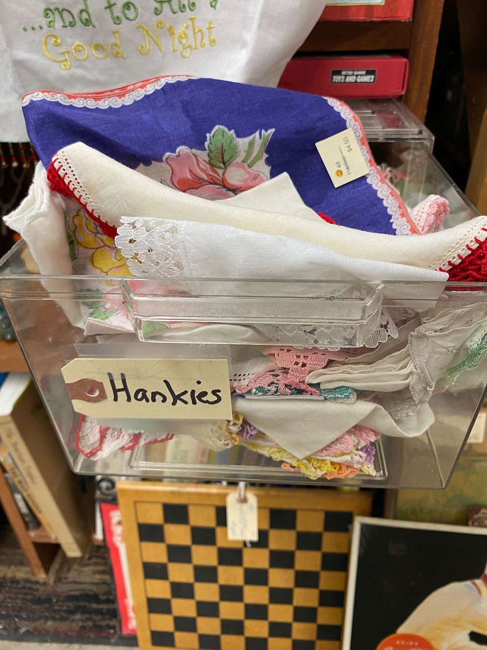 Where do you get the handkerchiefs?