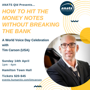 16 Apr 2024 | QLD | Masterclass with Tim Carson