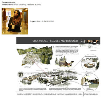 Second Prize-Palestine Land Society Competition
