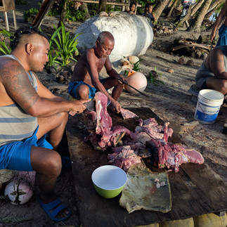 Step 4: Das Fleisch wird portioniert