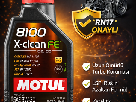 Renault 1.3 TCe Yağ Bakımı – Motul Motor Yağı ile Güçlü ve Uzun Ömürlü Performans
