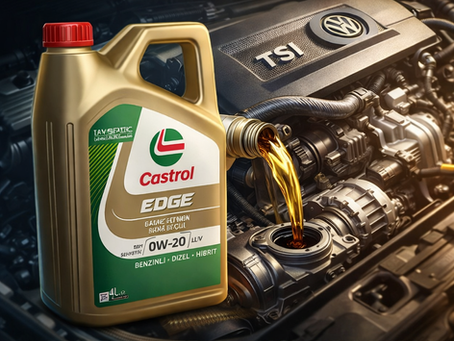 VW Yeni Nesil TSI Motorlar İçin Castrol Edge 0W-20 LL IV 4 Litre Motor Yağı