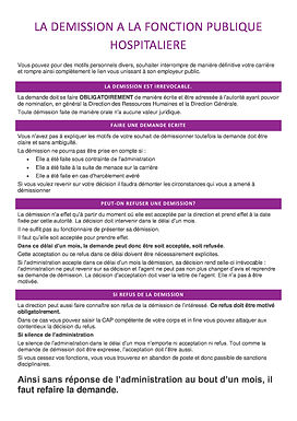 Comment démissionner de la FPH ?