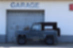 Landrover Defender garage