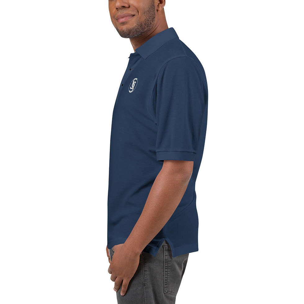 Thumbnail: SS Logo Men's Embroidered Premium Polo