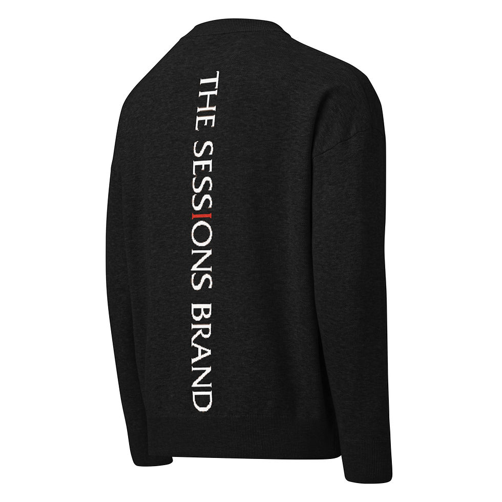 Thumbnail: Relaxed fit knitted crew neck sweater copy