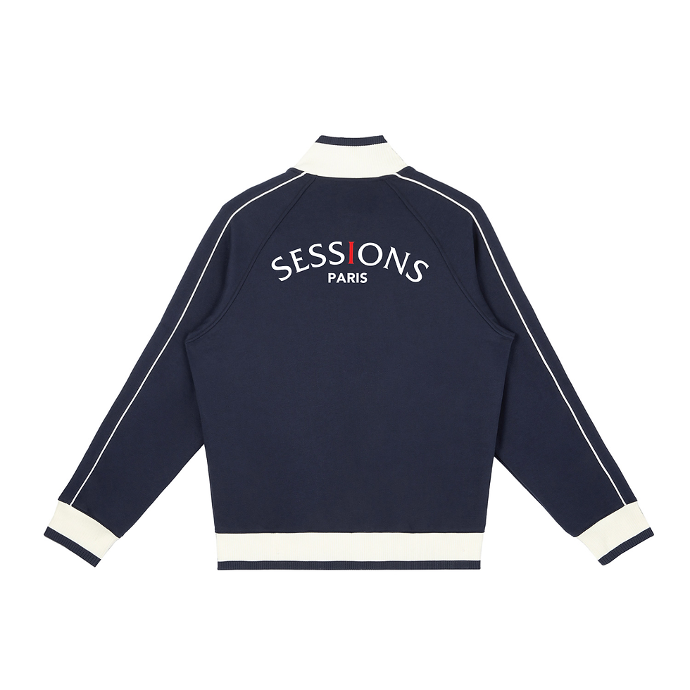Miniatura: SS Color Block Raglan Sleeve Zip Track Jacket