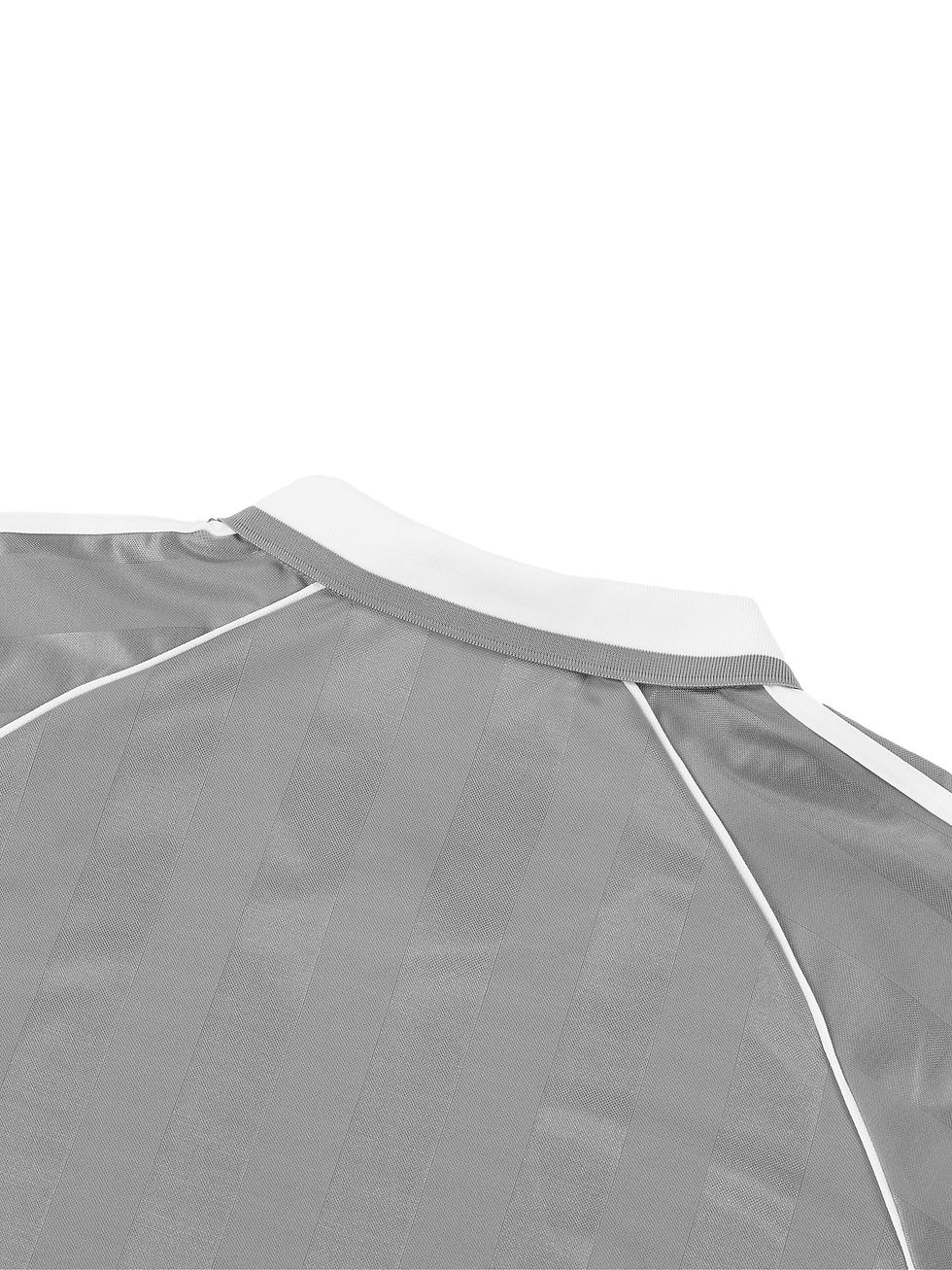 Thumbnail: SS logo Shadow Stripe Collared Soccer Jersey