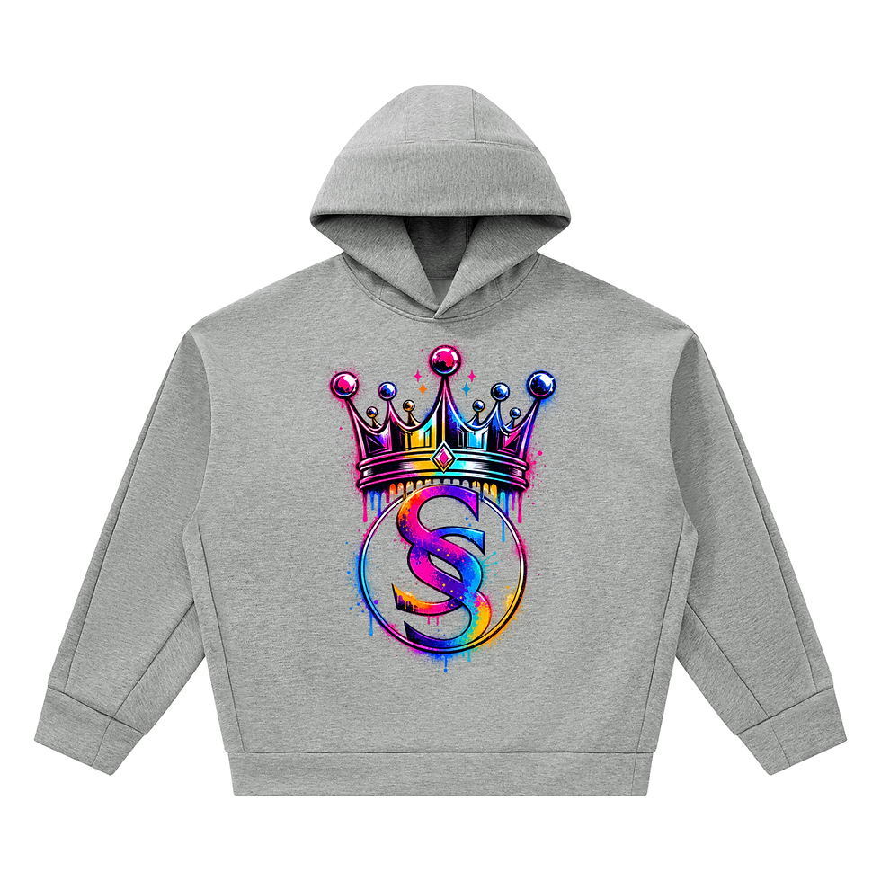 Thumbnail: Unisex Heavyweight Fleece Boxy Hoodie