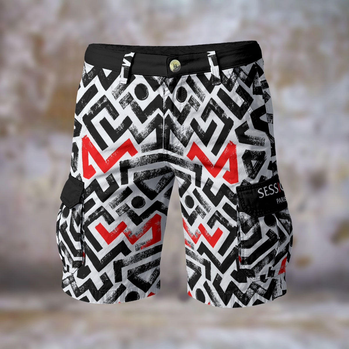 TSB Print Men's Cargo Shorts